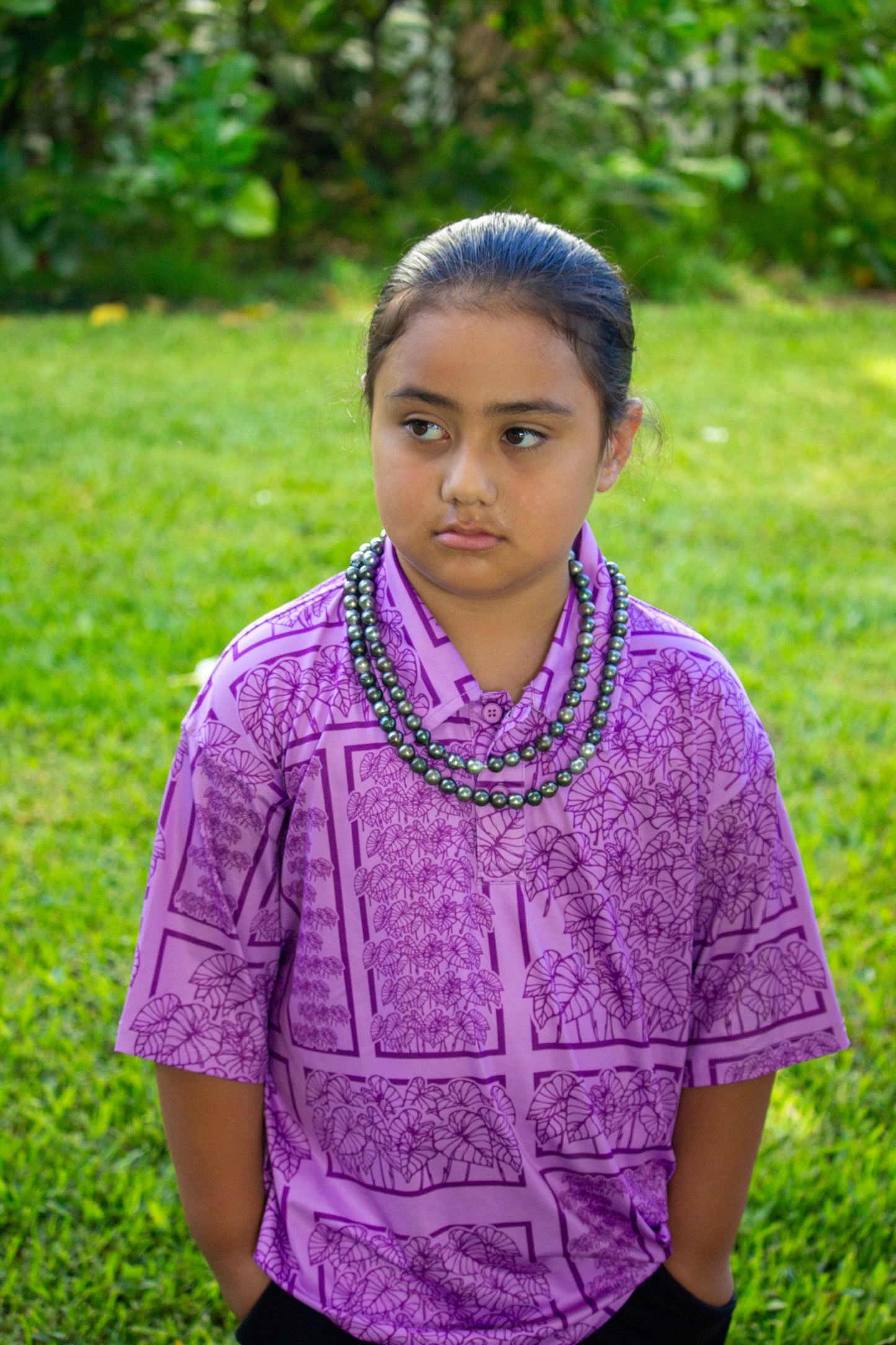 KEIKI LOʻI KALO POLO: LAVENDER PURPLE