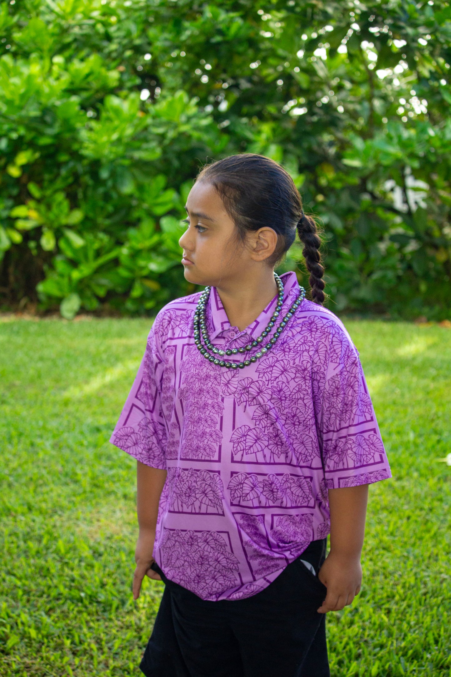 KEIKI LOʻI KALO POLO: LAVENDER PURPLE