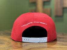 Load image into Gallery viewer, HAT WARRIOR RED SNAPBACK
