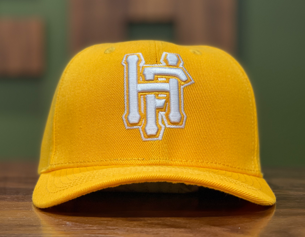 PAPALE HF CURVED BILL: YELLOW