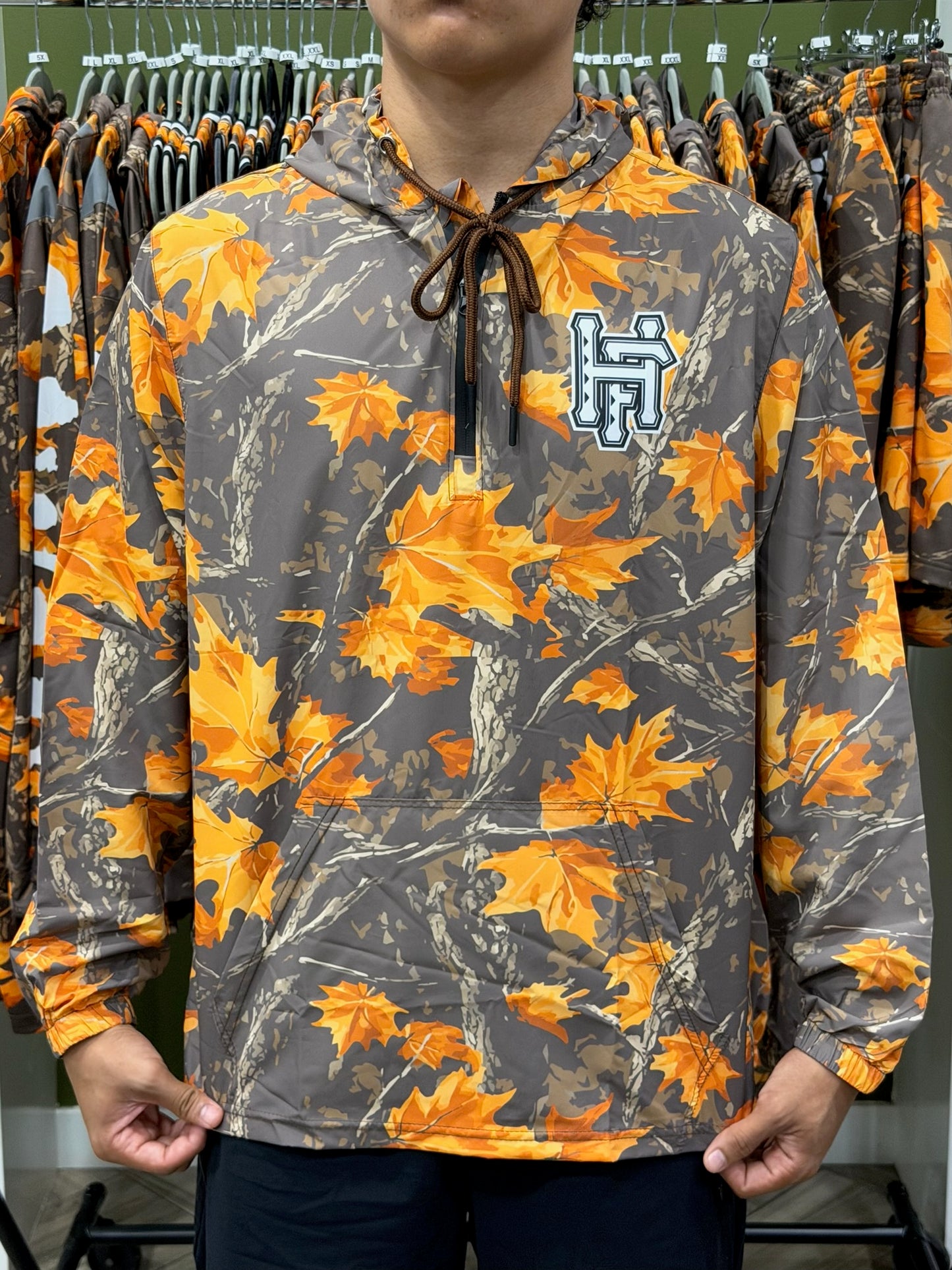 Fall Real Tree Camo Kane Windbreaker