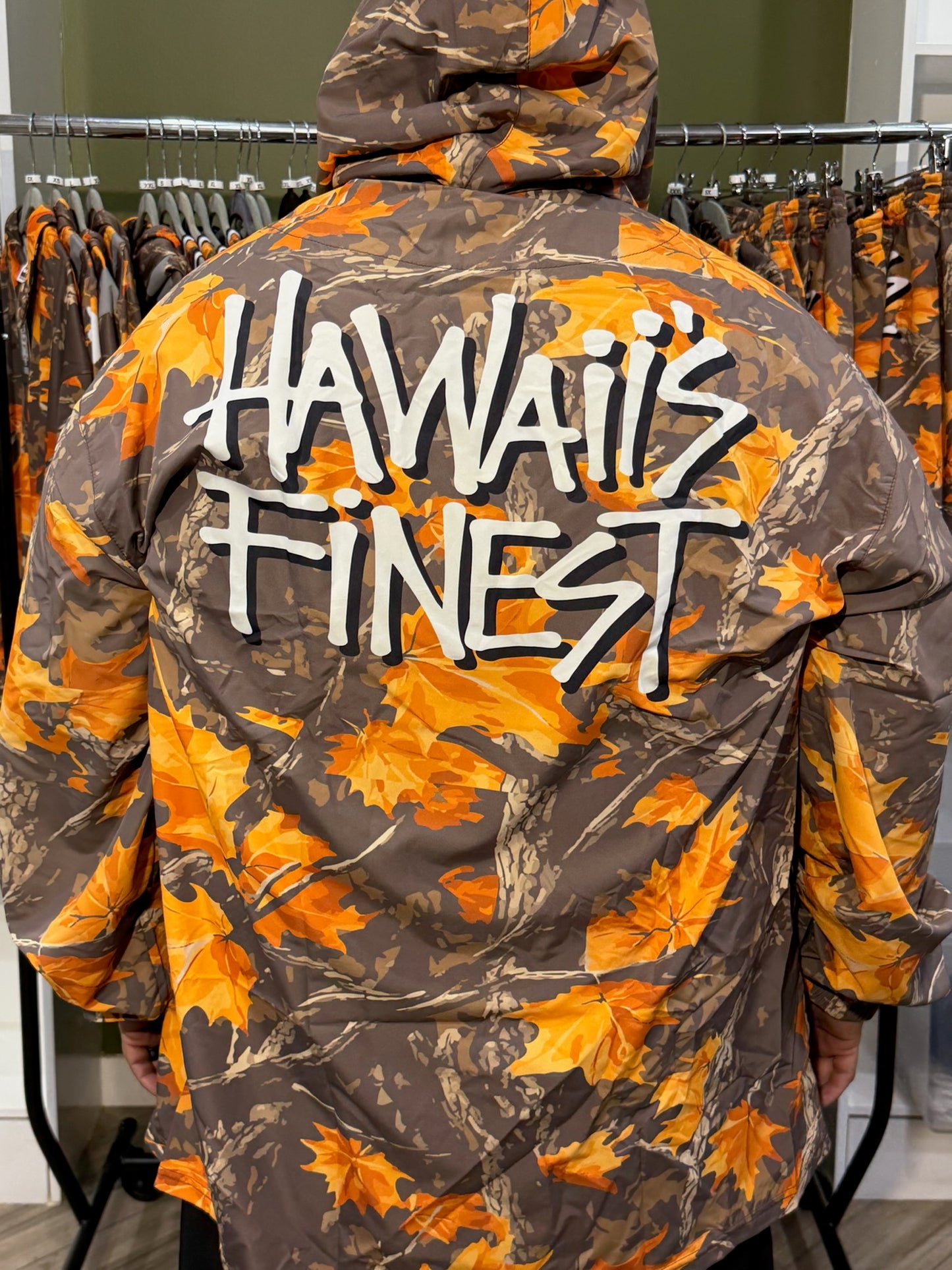 Fall Real Tree Camo Kane Windbreaker
