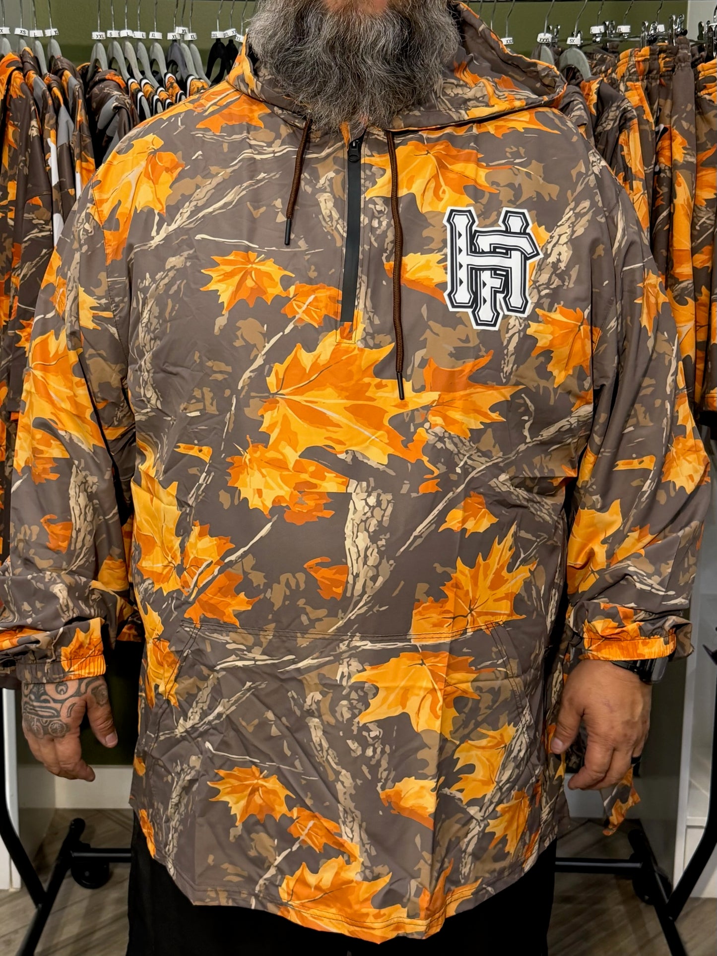 Fall Real Tree Camo Kane Windbreaker
