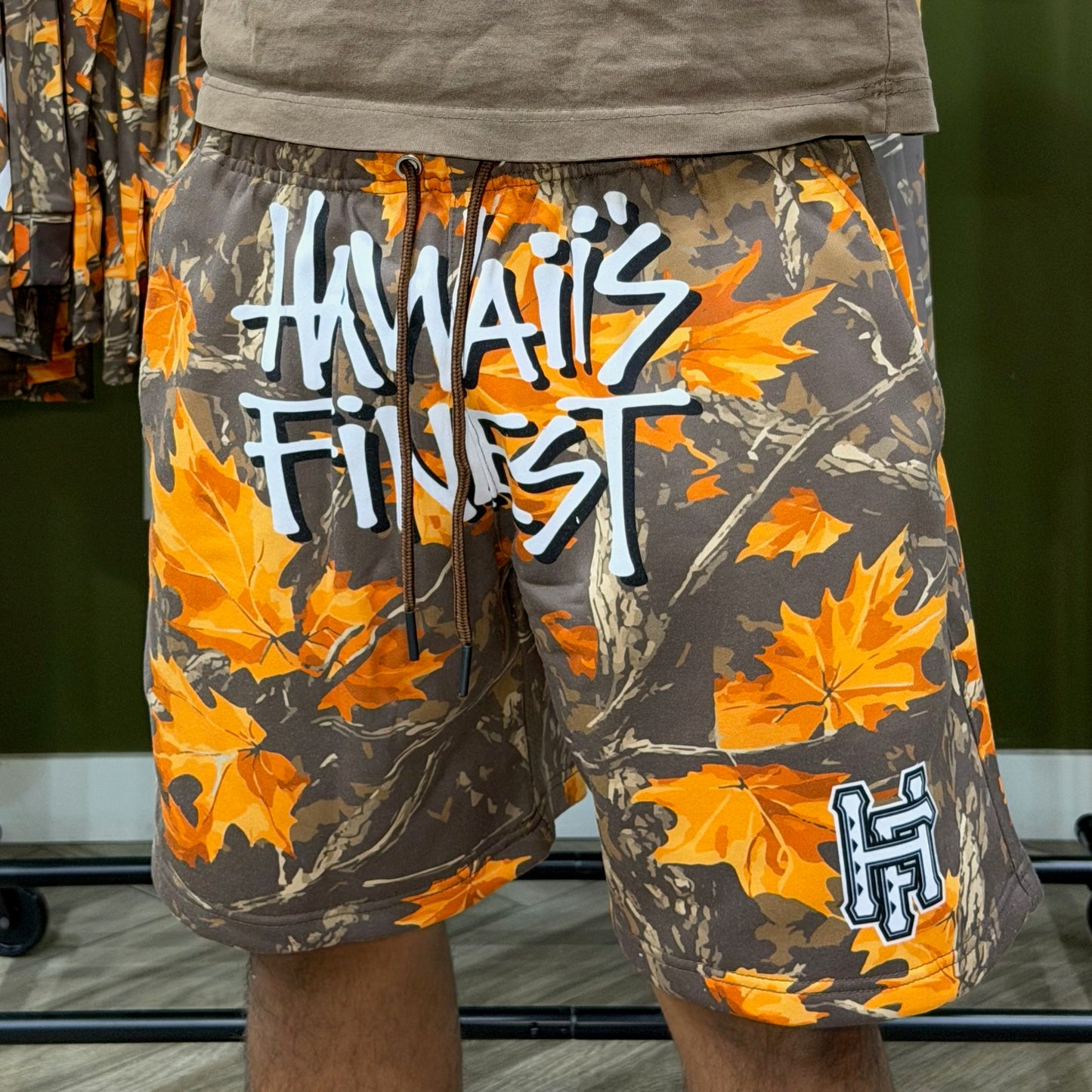 Fall Real Tree Camo Kane Sweat Shorts