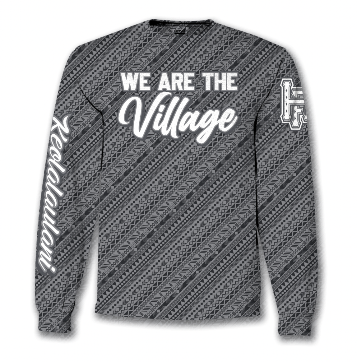 KHOOL VILLAGE 2 LONG SLEEVE: GRAY