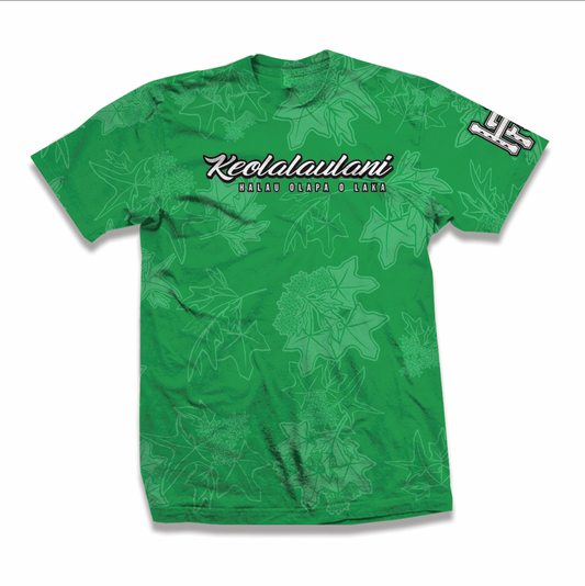 KHOOL KUKUI TEE: GREEN