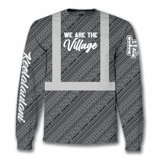 KHOOL VILLAGE 2 HI-VIS LONG SLEEVE: GRAY